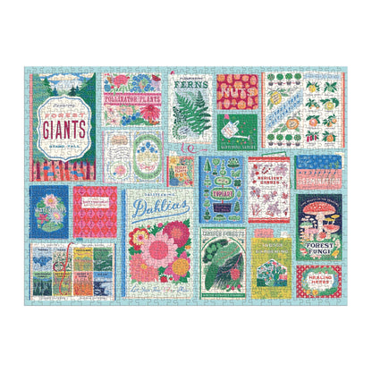 Ever Upward Botanist Bookshelf | 1000 Piece Puzzle