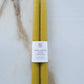 Hand-Dipped Taper Candles | Chartreuse