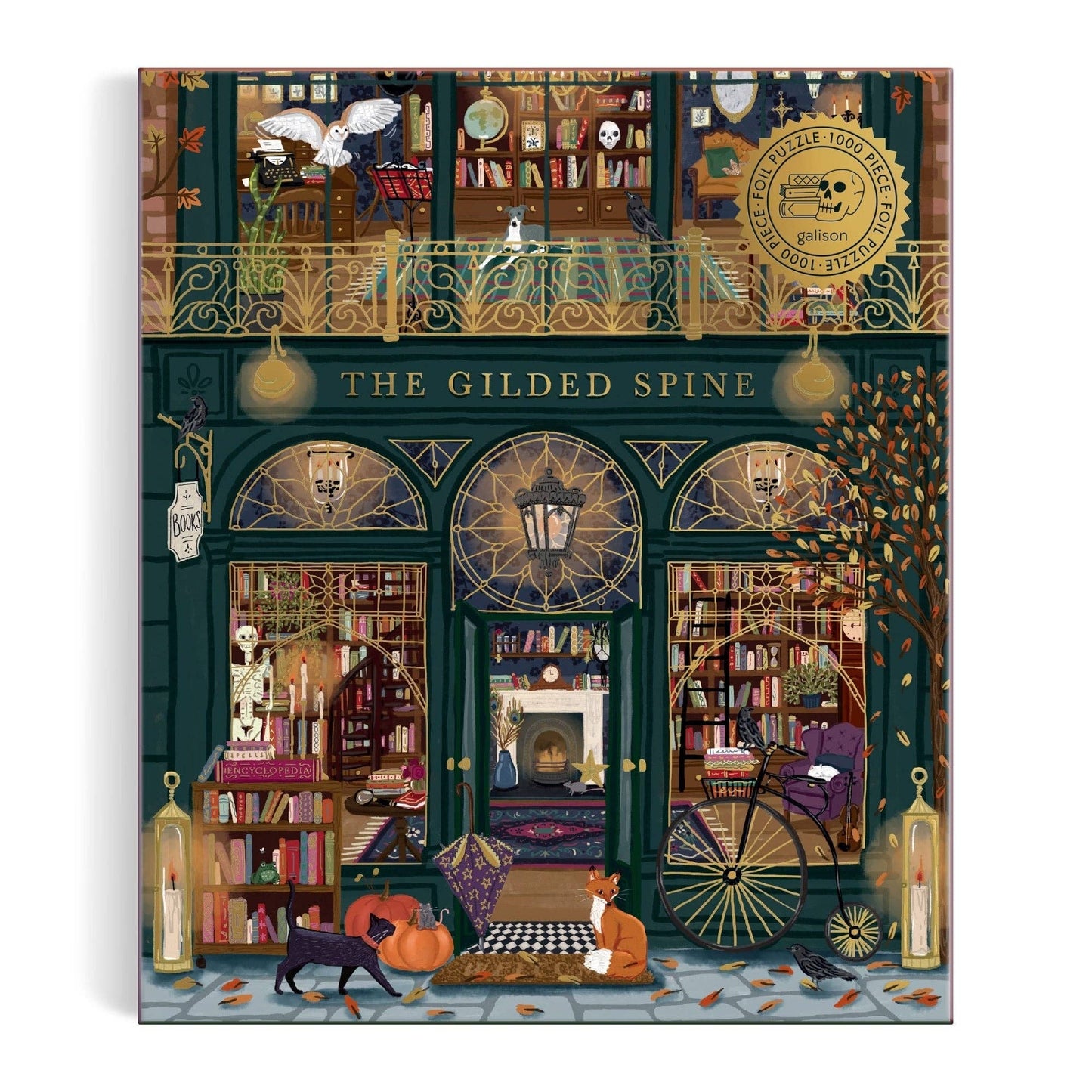 The Gilded Spine | 1000 Piece Puzzle