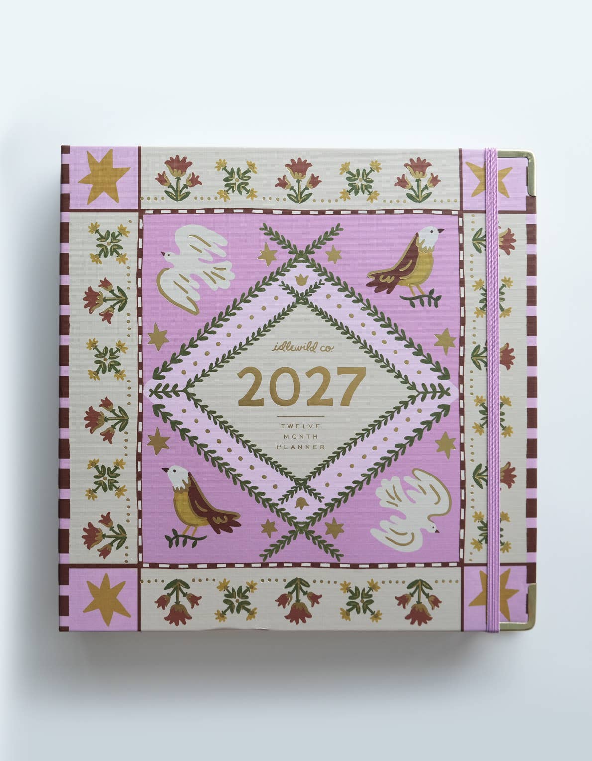 2027 Binder Planner | Folk Art Print