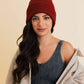 Toasty Waffle Beanie | Berry