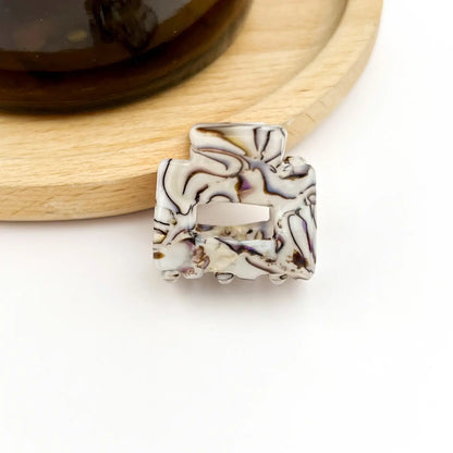 Mini Square Hair Clip | Assorted
