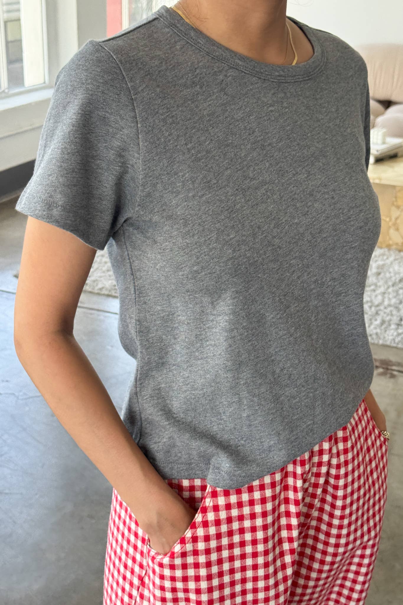 The Little Boy Tee | Grey