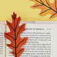 Foliage Leaf Bookmark