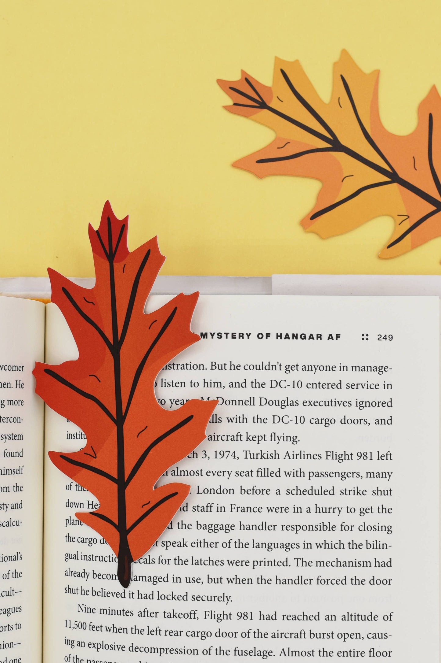 Foliage Leaf Bookmark