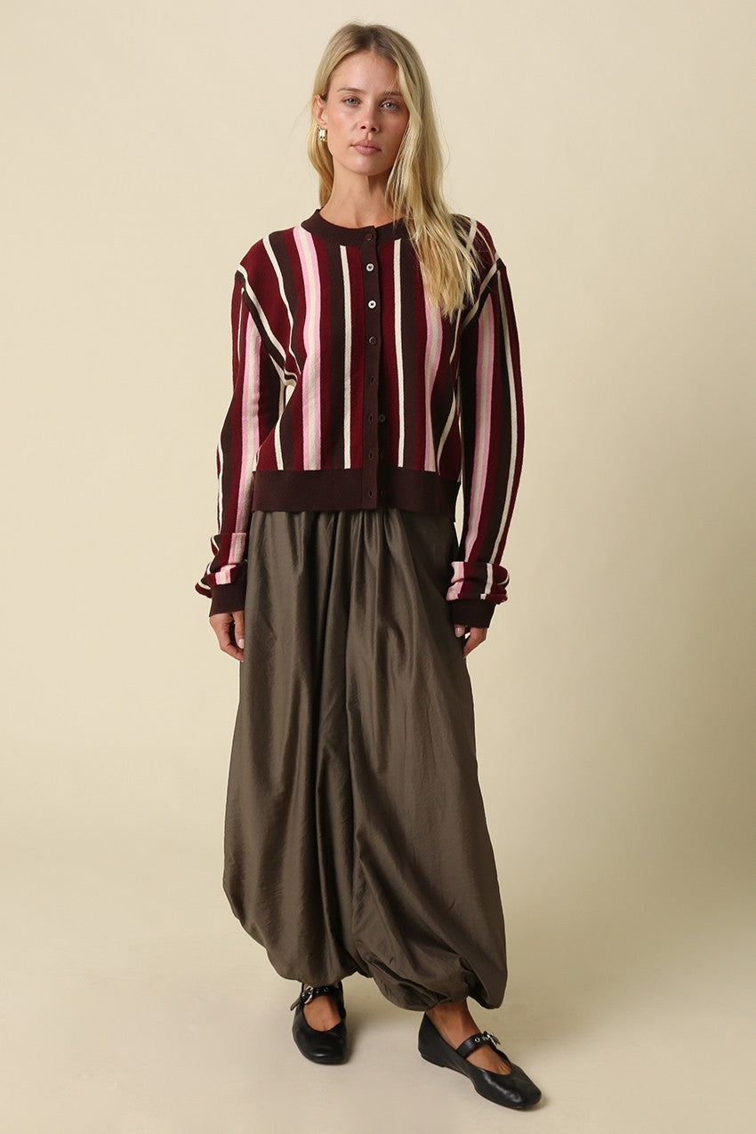 Ariana Balloon Pants | Ash Brown