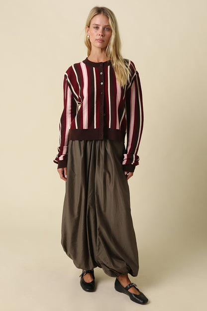Ariana Balloon Pants | Ash Brown