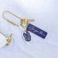 Bag Charm Keychain | Oyster Pearl