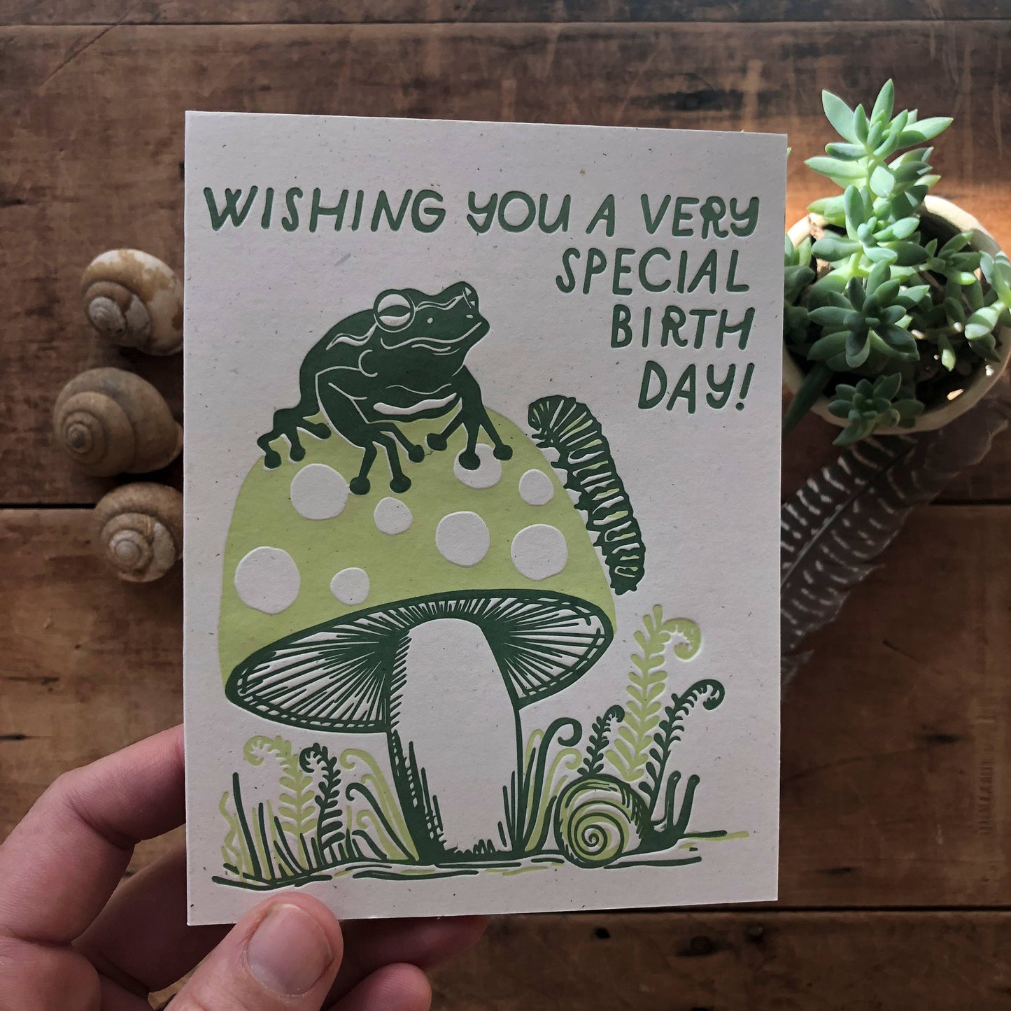 Birthday Frog Card