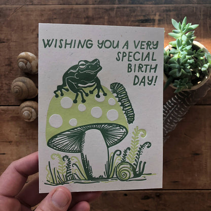 Birthday Frog Card