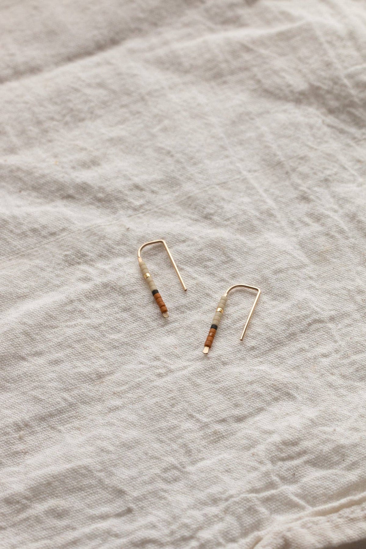 Mala Ear Pins | Small | Olive