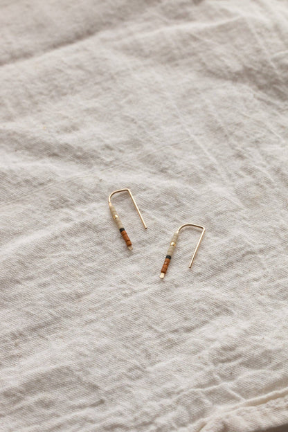 Mala Ear Pins | Small | Olive