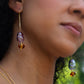 Lennox Dangle Earring | Lilac