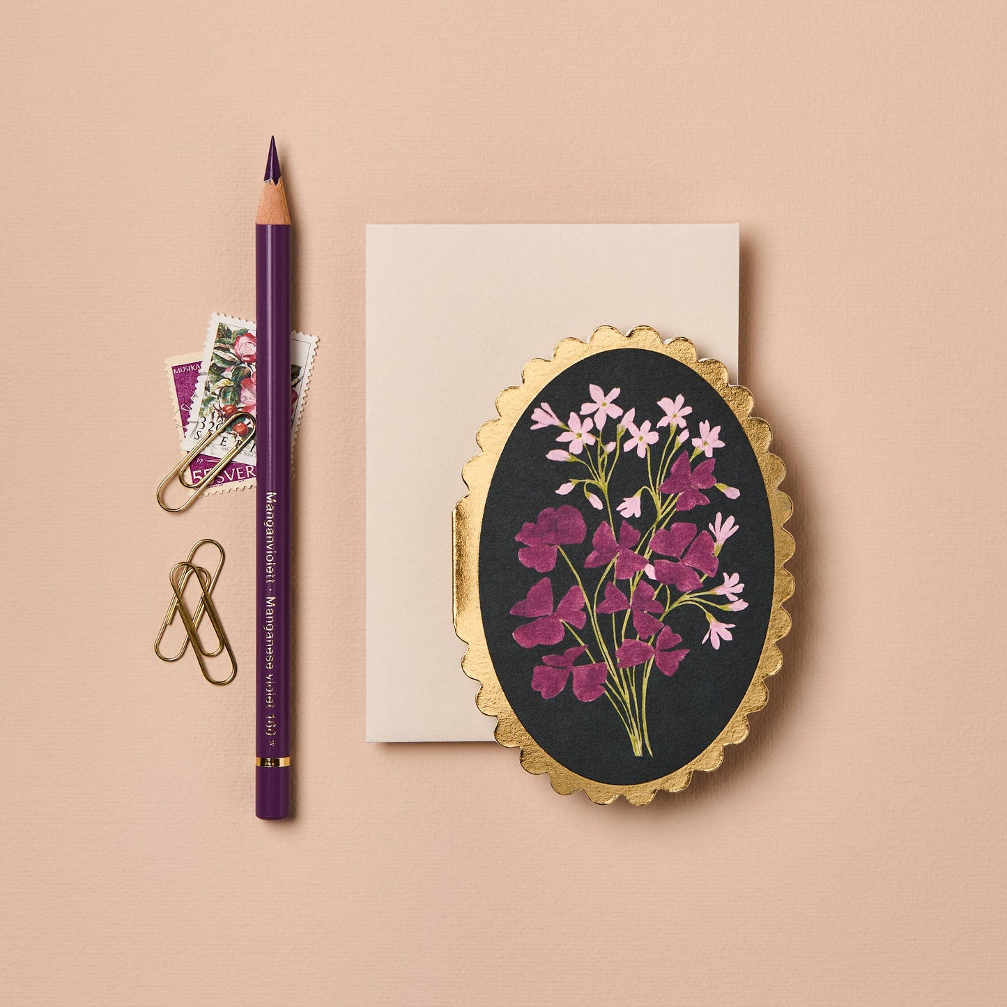 No. 24 Oxalis Mini Card