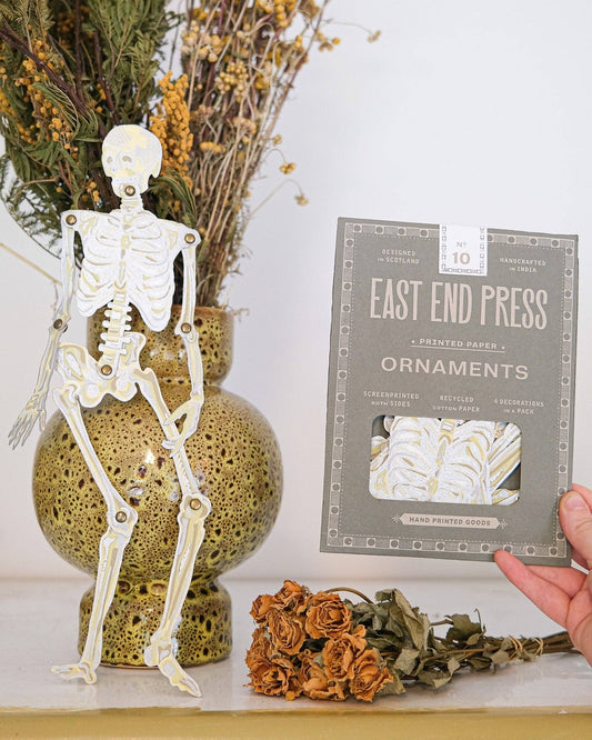 Paper Ornaments | Dancing Skeletons