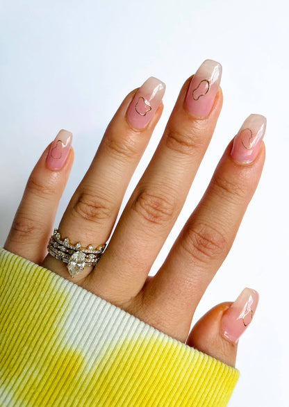 Nail Art Stickers | Golden Hour