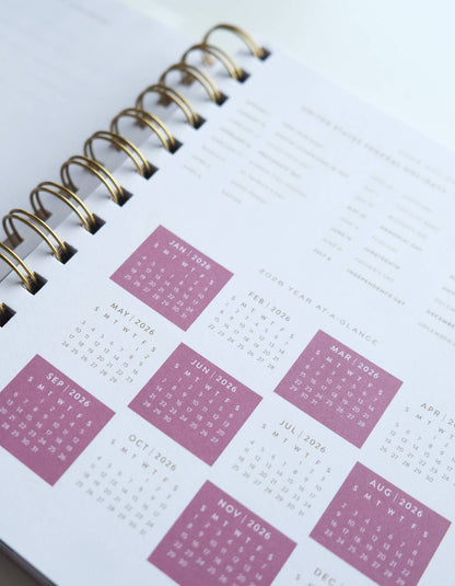 2026 Pocket Size Planner | Painted Stripes