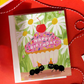 Ant Cupcake Birthday Card
