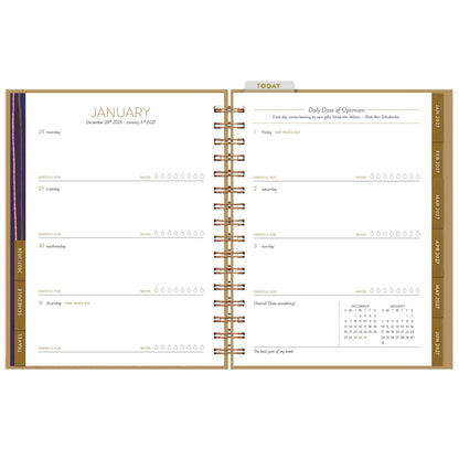 2027 Happy Days 12 Month Planner