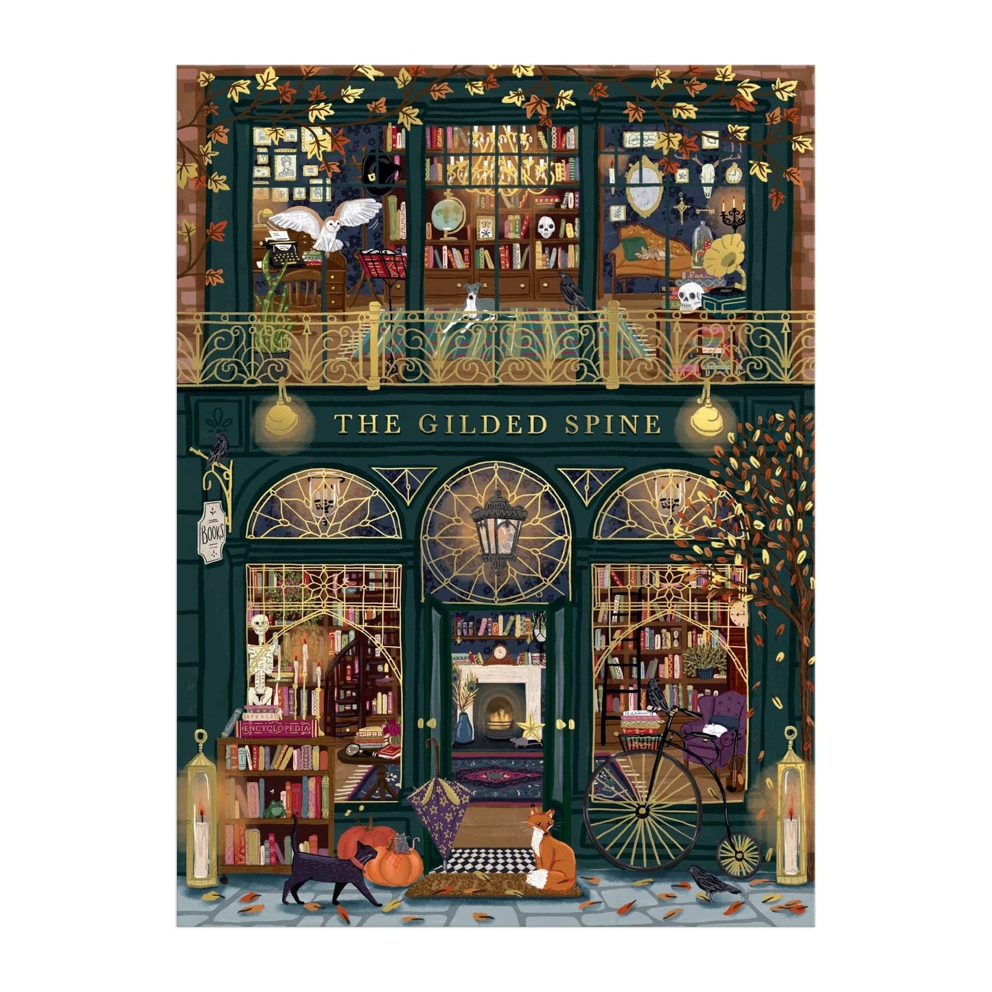 The Gilded Spine | 1000 Piece Puzzle