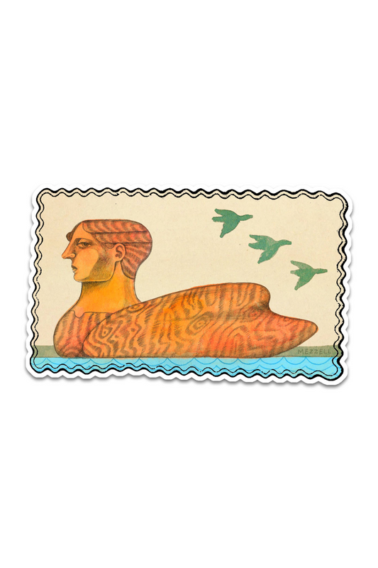 Decoy Boy Sticker
