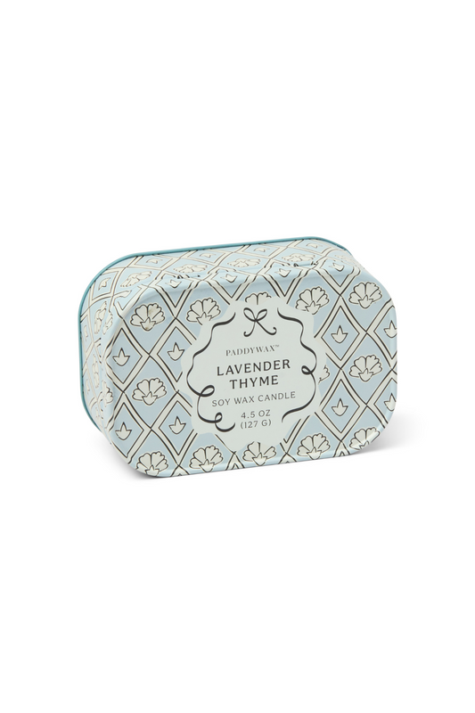 Cherie Tin Candle | Lavender & Thyme