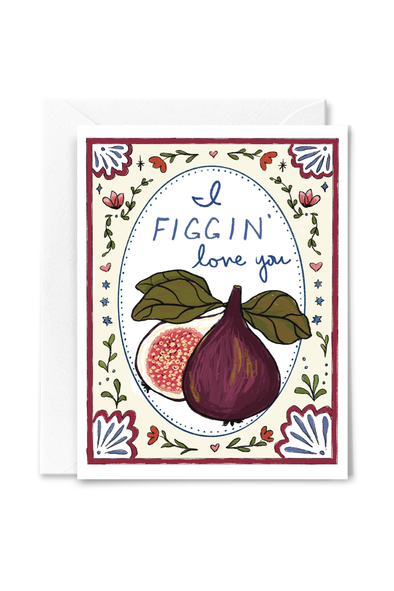 Figgin' Love You Card