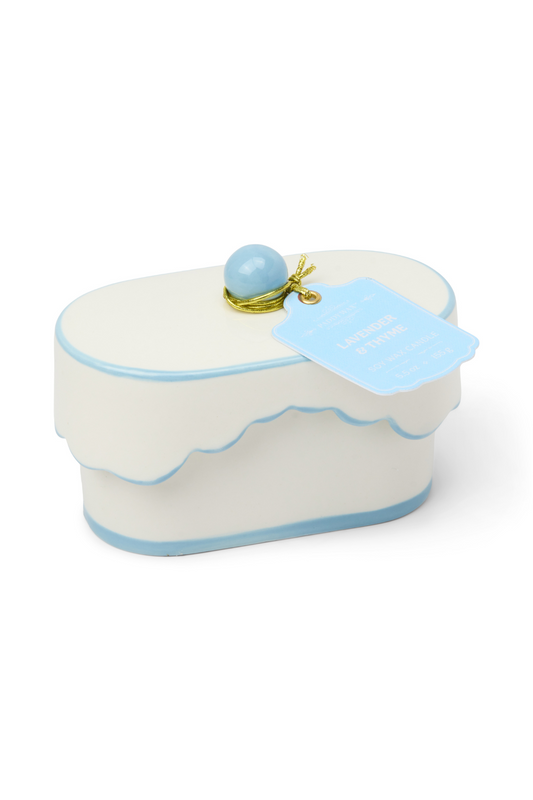 Cherie Ceramic Candle | Lavender & Thyme