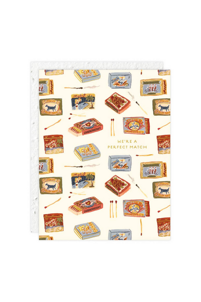 Matchbooks Anniversary Card