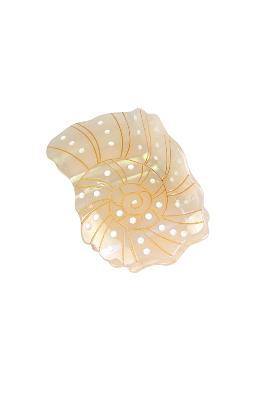 Conch Hair Claw | Beige