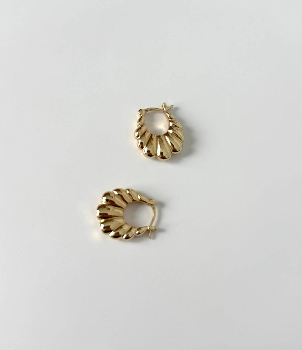 Little Scallop Hoops