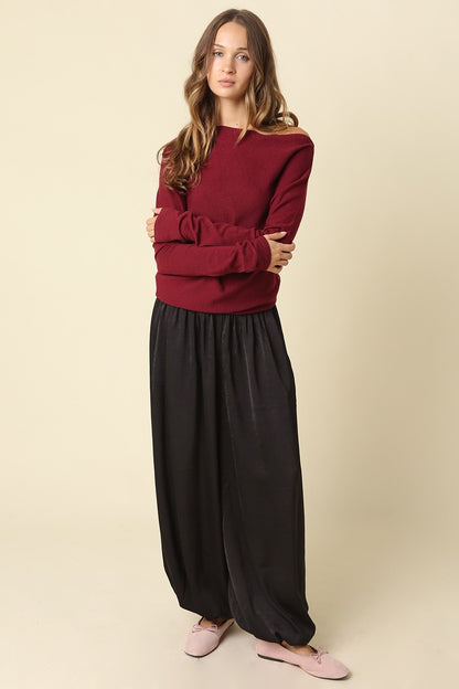 Ariana Balloon Pants | Black