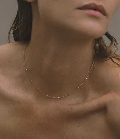 Cosmos Necklace | 16" Gold-Filled