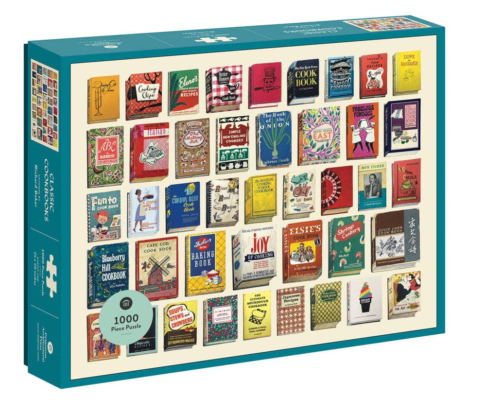 Classic Cookbooks | 1000 Piece Puzzle