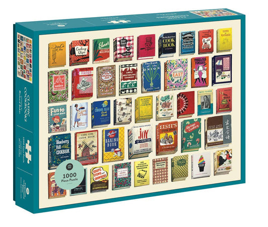 Classic Cookbooks | 1000 Piece Puzzle