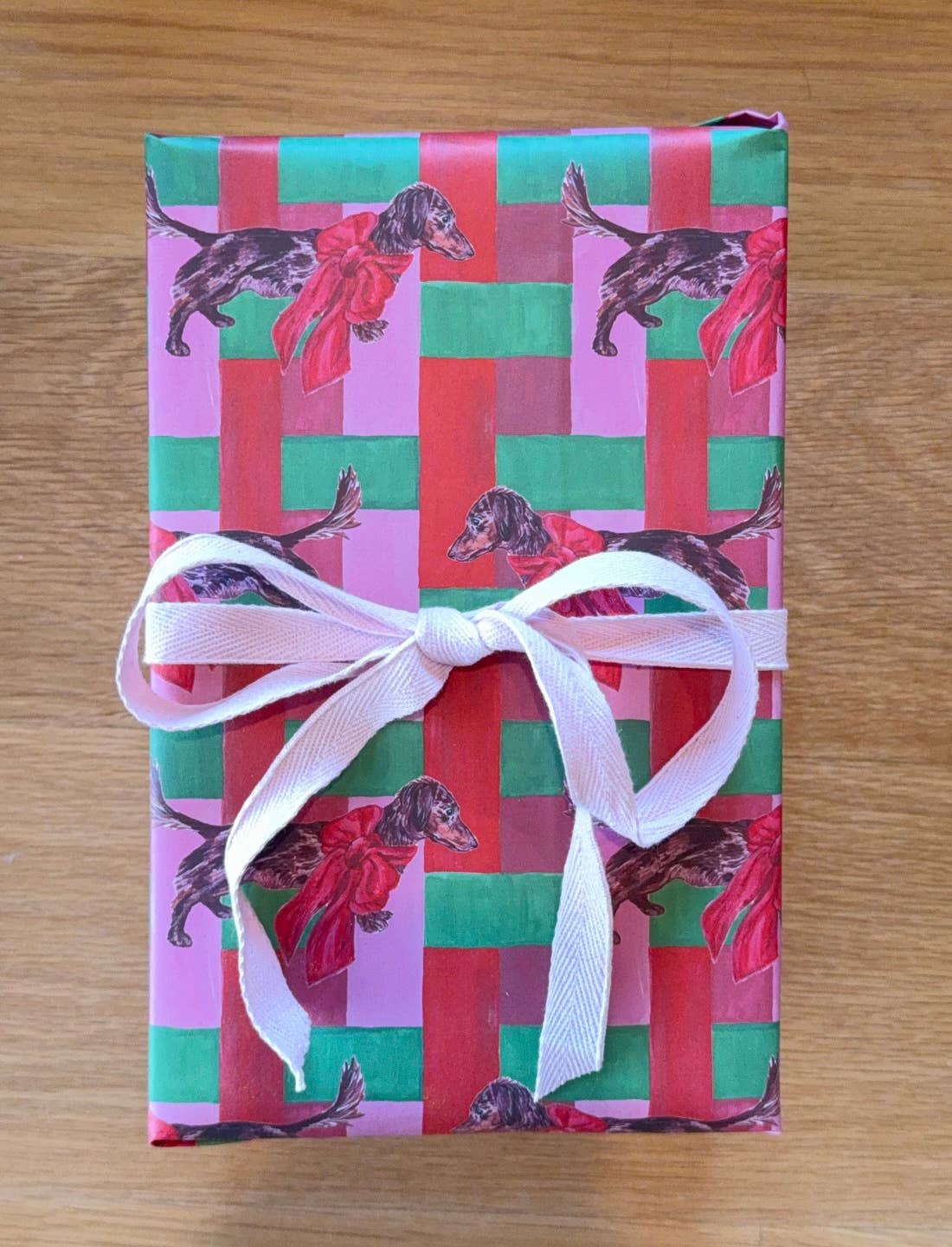 Doxie Holiday Wrapping Paper | Roll of 3 Sheets