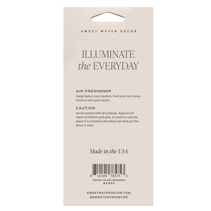 Fraser Fir Air Freshener