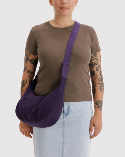Medium Crescent Bag | Fig