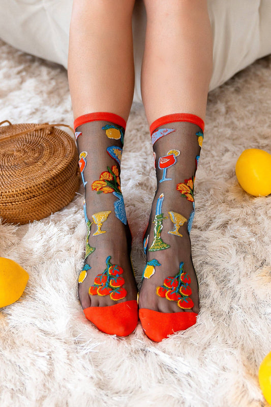La Dolce Vita Sheer Socks