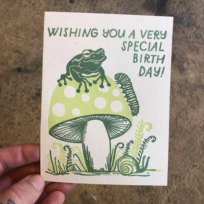 Birthday Frog Card