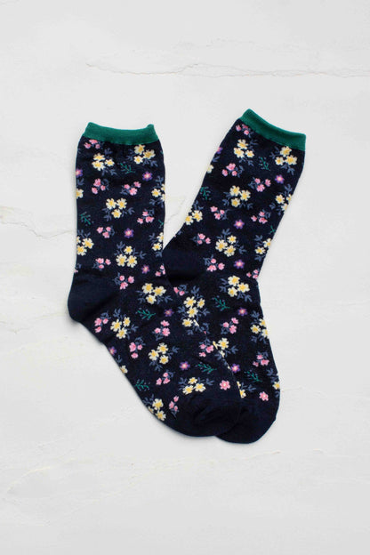 Wildflower Socks | Sage