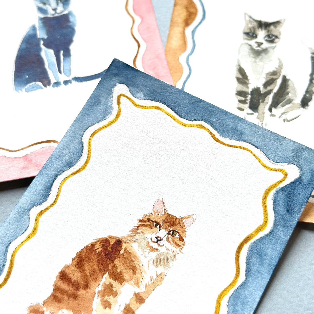 Mini Watercolor Kit | Cats