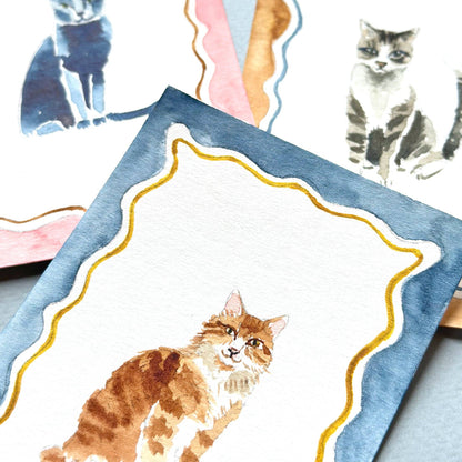 Mini Watercolor Kit | Cats