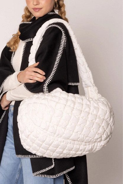 Quilted Everyday Bag | Ivory