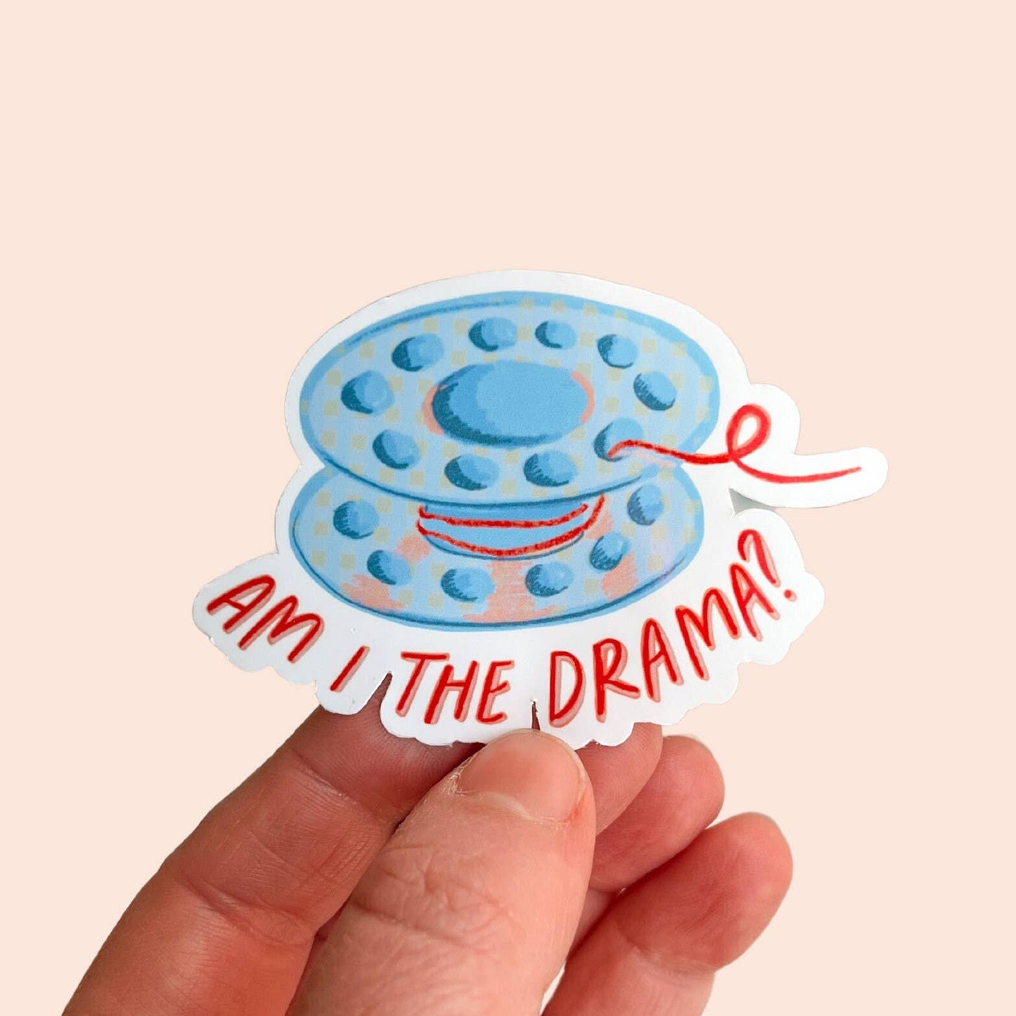 Am I The Drama Sticker