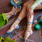 Evil Eye Sheer Socks