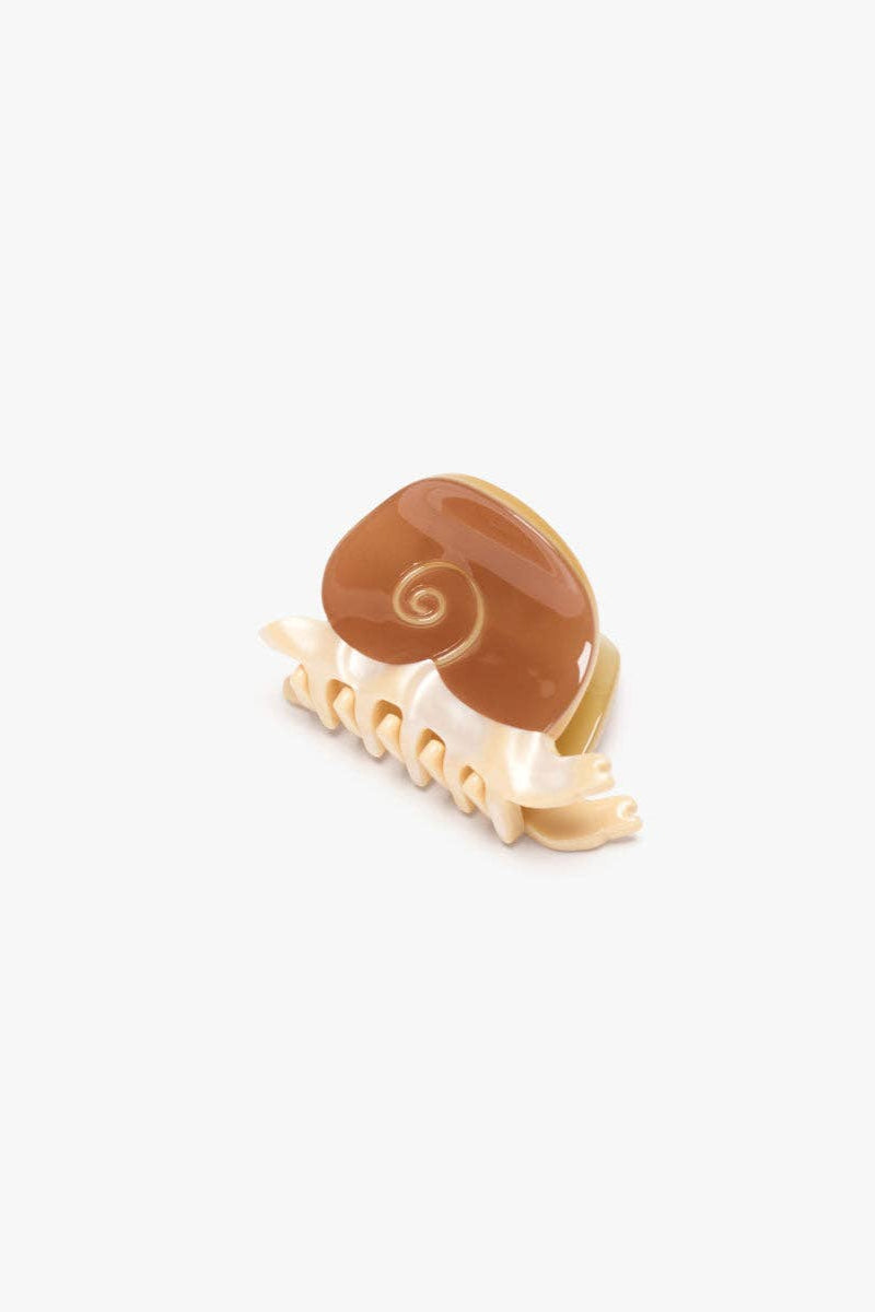 Mini Snail Hair Claw | Earth