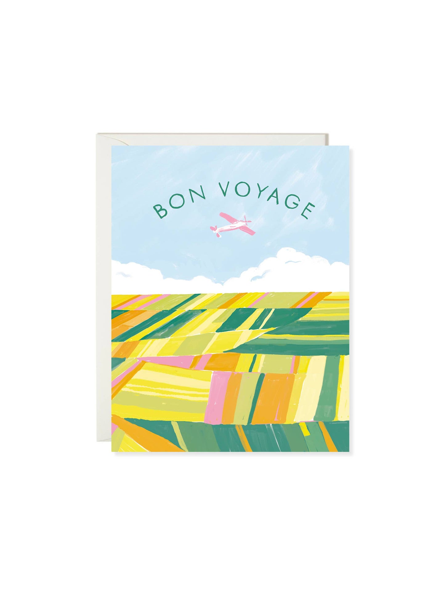 Bon Voyage Fields Travel Card