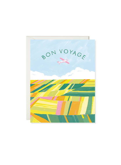 Bon Voyage Fields Travel Card