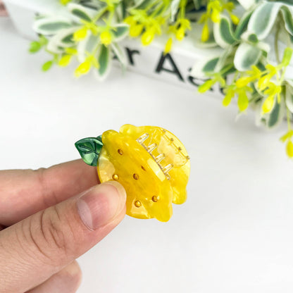Lil Zesty Lemon Hair Claw